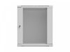 Lanberg Szafa instalacyjna rack wisząca 19 cali 12U 540x350 szara drzwi przeszklone (flat pack)